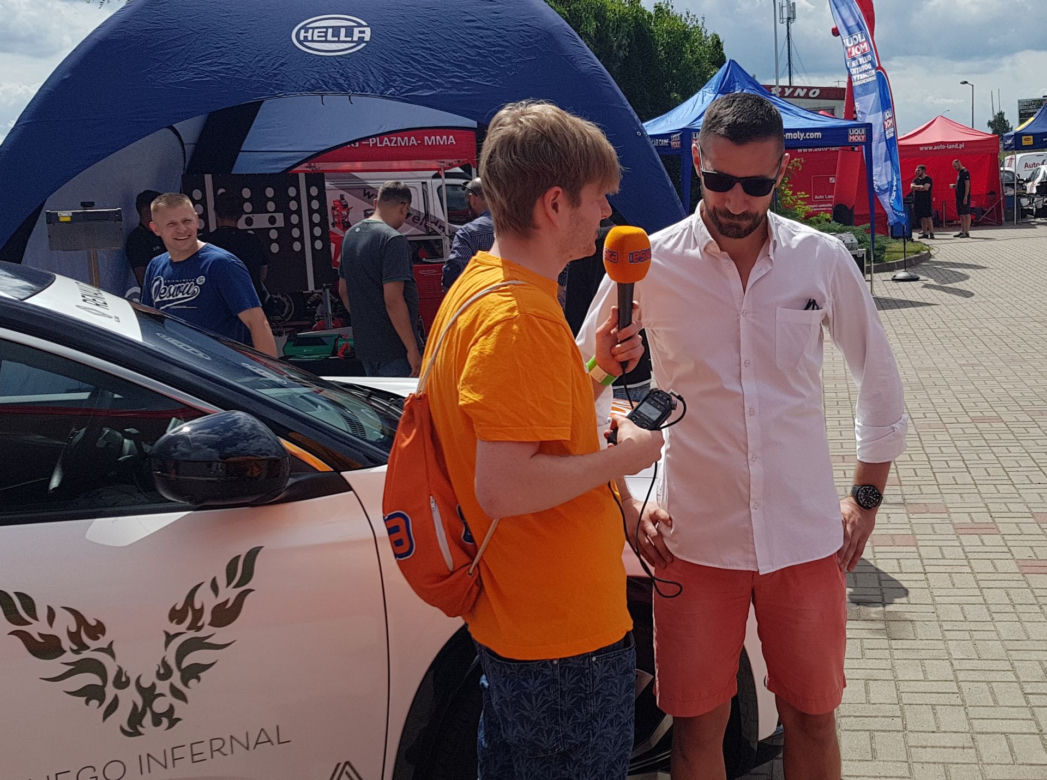 Eska Summer City Olsztyn. Wizyta w Auto Land