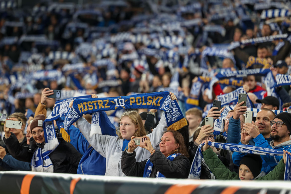 Lech Poznań - Sunderland: Zdjęcia kibiców i zawodników z meczu 3. kolejki fazy ligowej Ligi Europy 2026/27