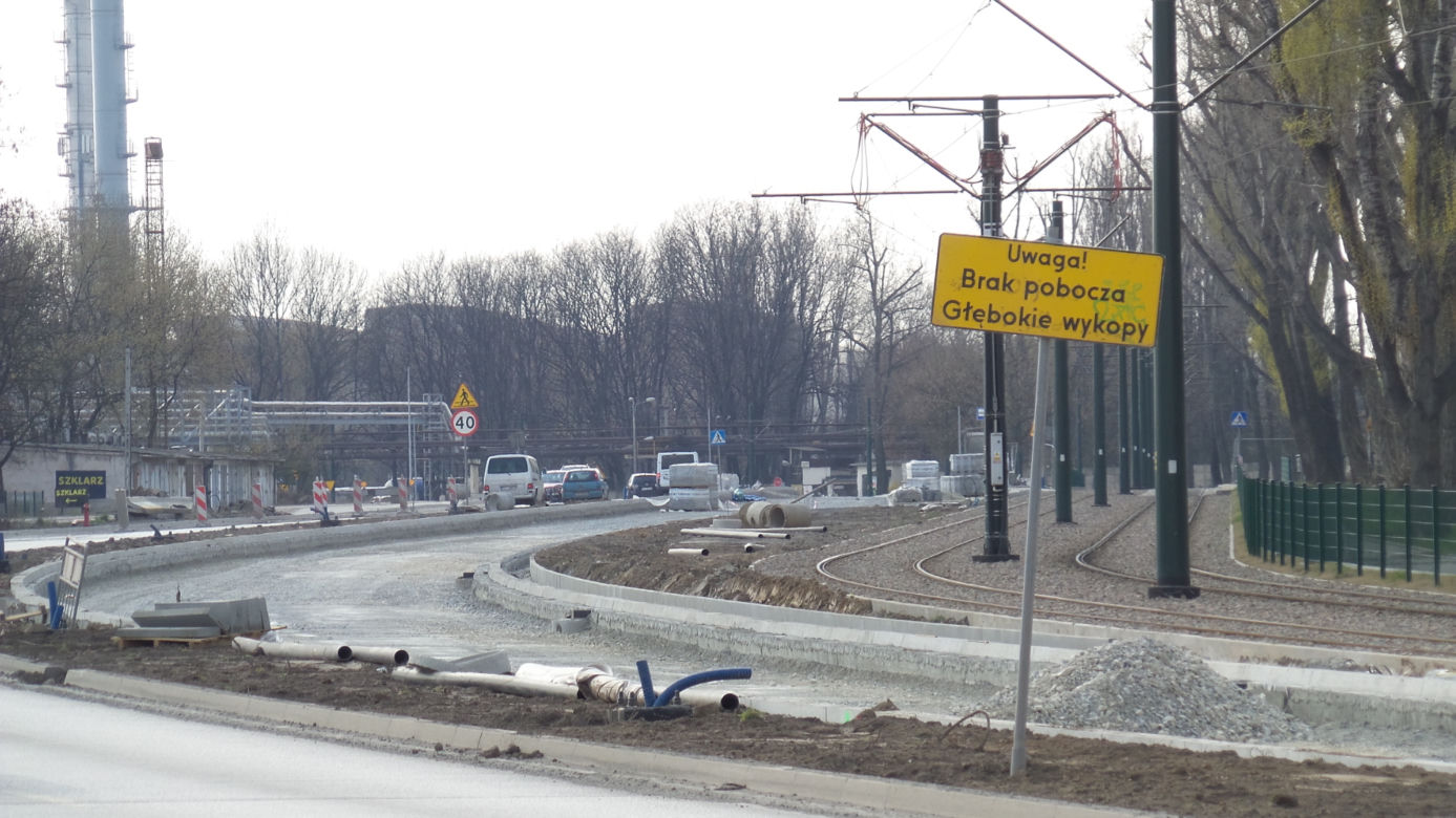 Kraków: Prace na Igołomskiej idą pełną parą, wielka inwestycja trwa