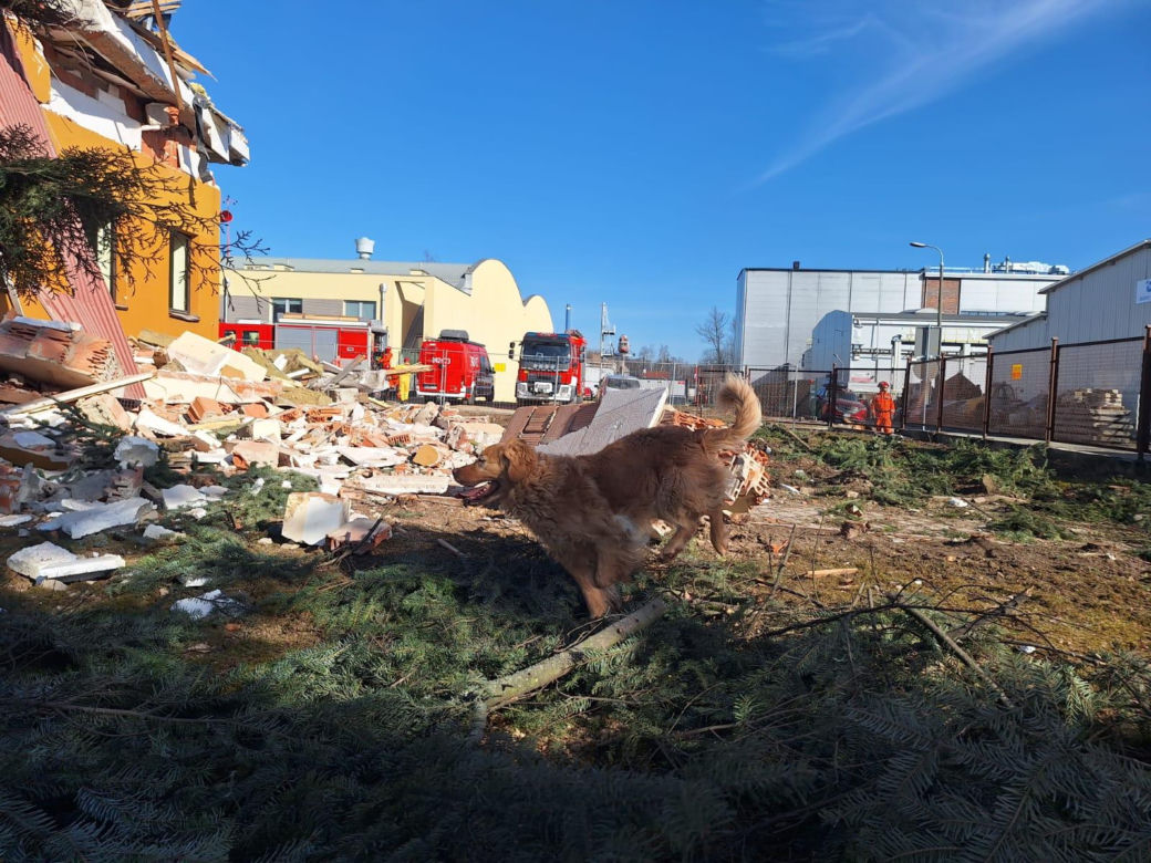 Ćwiczenia strażaków z Nowego Sącza 