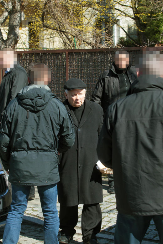 Jarosław Kaczyński z ochroną
