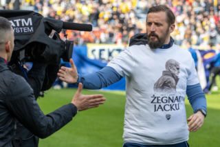 Jacek Magiera pożegnany przez Raków
