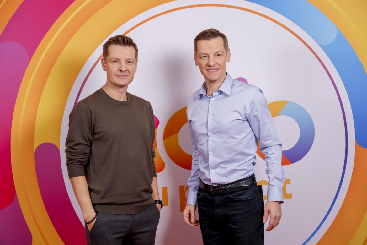 Rafał Mroczek na gali Ekstraklasy