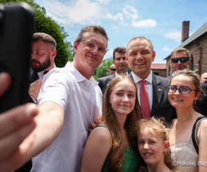 Prezydent Karol Nawrocki uczestniczył w mszy w polskim kościele w Silver Spring w stanie Maryland