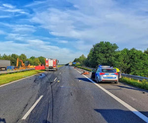 Makabryczny wypadek na autostradzie A4 pod Chrzanowem