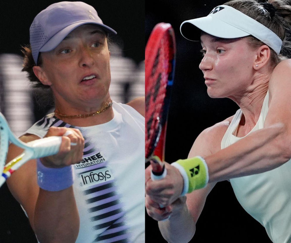 Iga Świątek - Jelena Rybakina RELACJA NA ŻYWO z Australian Open [WYNIK]