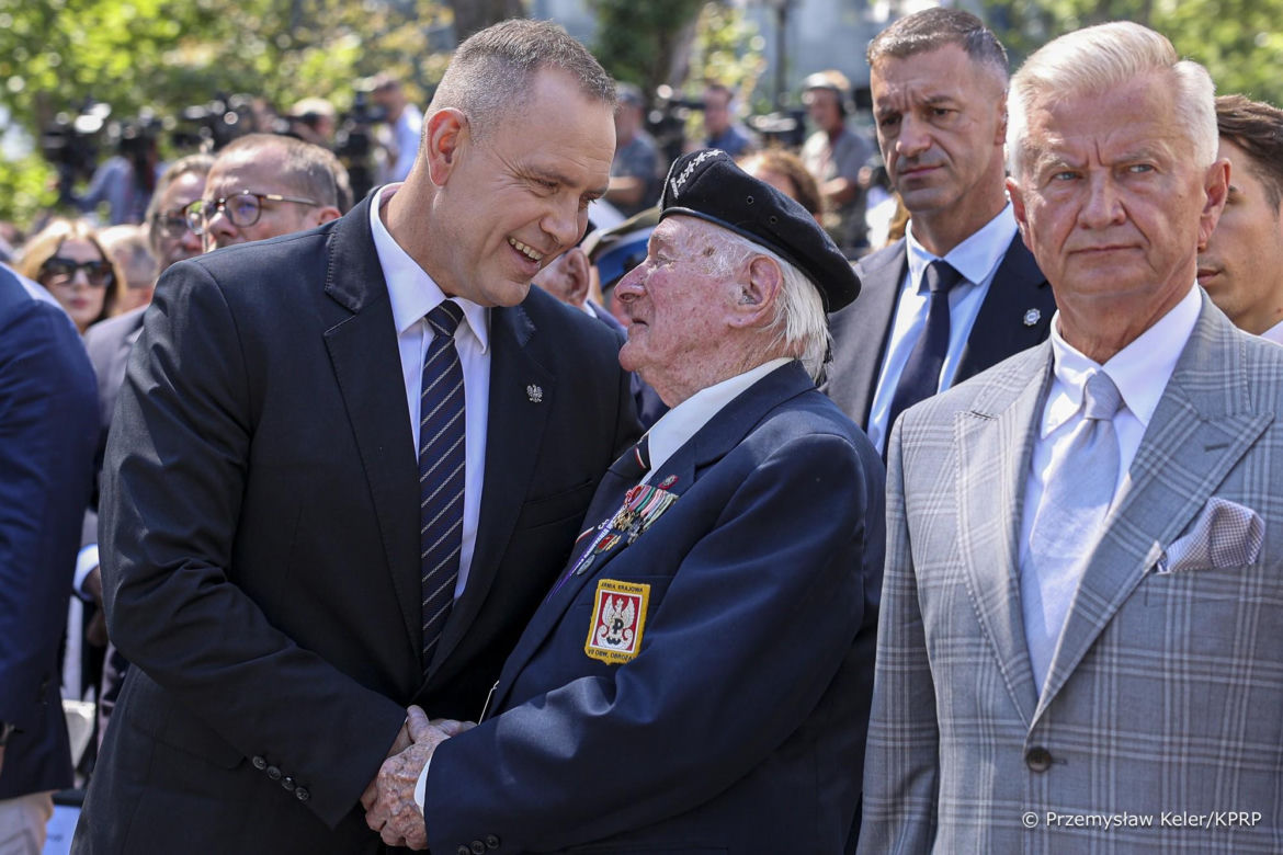 Poruszające sceny z Nawrockim. Tak potraktował uczestniczkę Powstania Warszawskiego