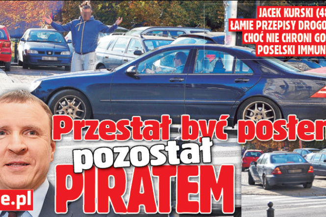 Przestał być posłem pozostał piratem