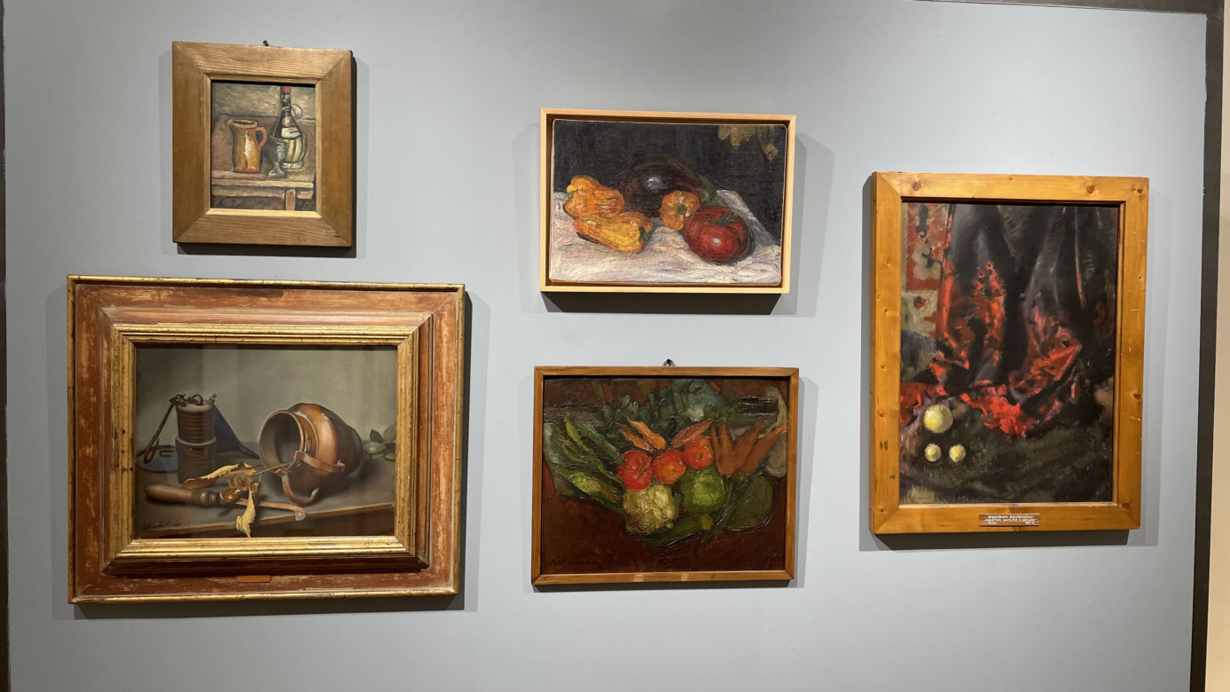 Fragmenty wystawy „Świat zatrzymany – Martwa natura na przestrzeni wieków” w Muzeum Okręgowym w Nowym Sączu 