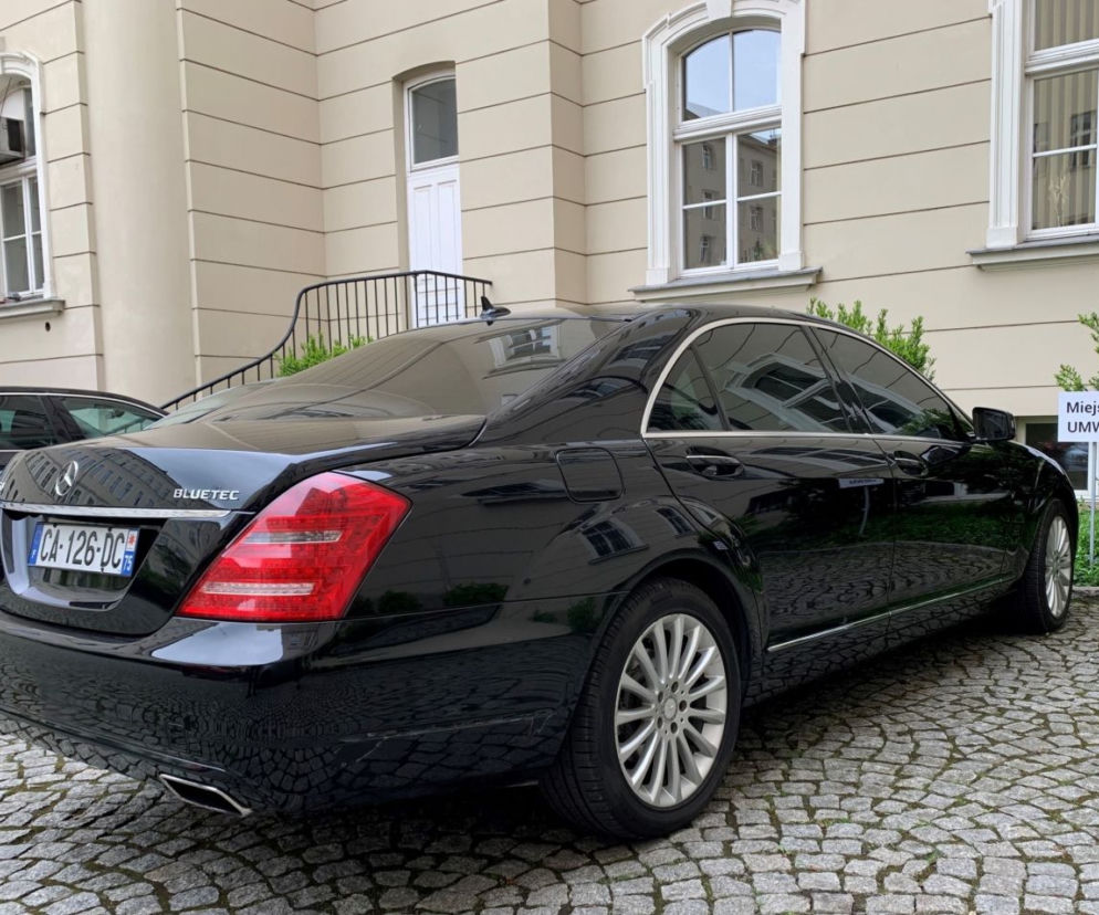 Mercedes-Benz Klasy S dla Marszałka Województwa Małopolskiego
