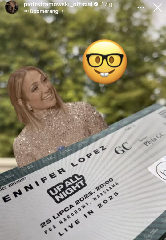 Piotr Stamowski zobaczył pośladki Jennifer Lopez