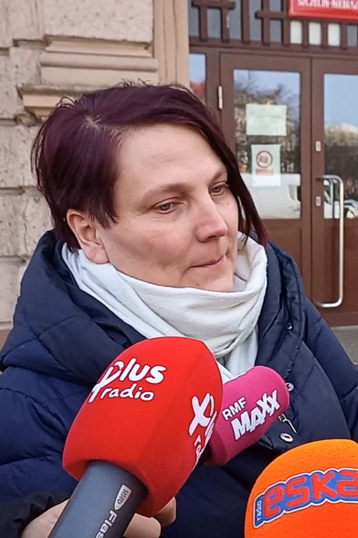 Mama Łukasza Berezaka odebrała skradzioną przystawkę do wózka