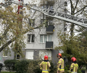 Potworne skutki wichury w Warszawie