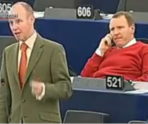 Jacek Kurski przyłapany przez kamerę