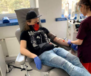 Krzysztof Drabikowski (35 l.) oddał osocze w RCKiK w Białymstoku