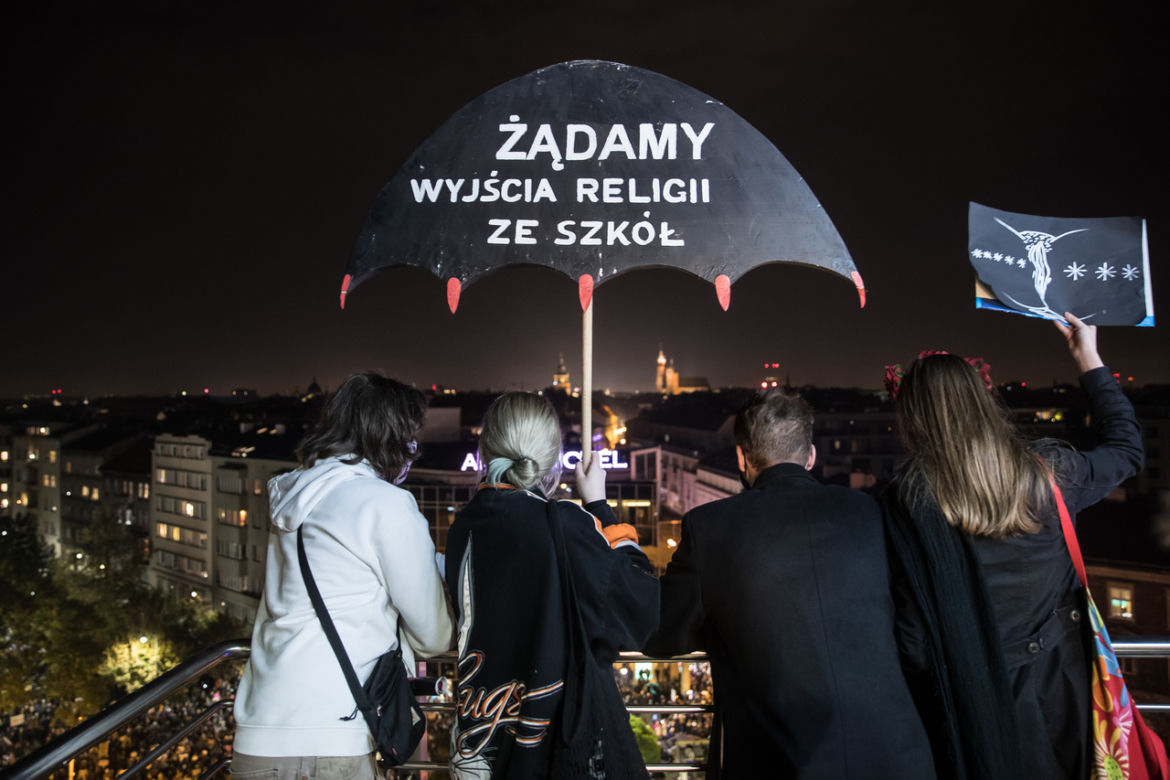 Strajk Kobiet. Wielotysięczny protest w Krakowie