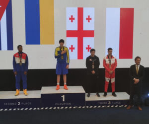 Utalentowany bokser z Torunia Borys Płachta przywiózł medal z Czarnogóry