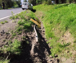 Kolizja spowodowana przez pijanego kierowcę koło Tarnowa