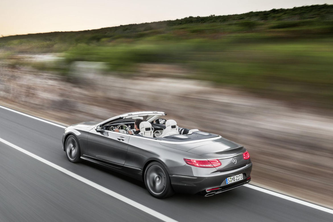 Mercedes klasy S Cabrio