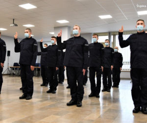  Śliczne policjantki zasiliły szeregi śląskiej policji. Ślubowanie mają za sobą [ZDJĘCIA]