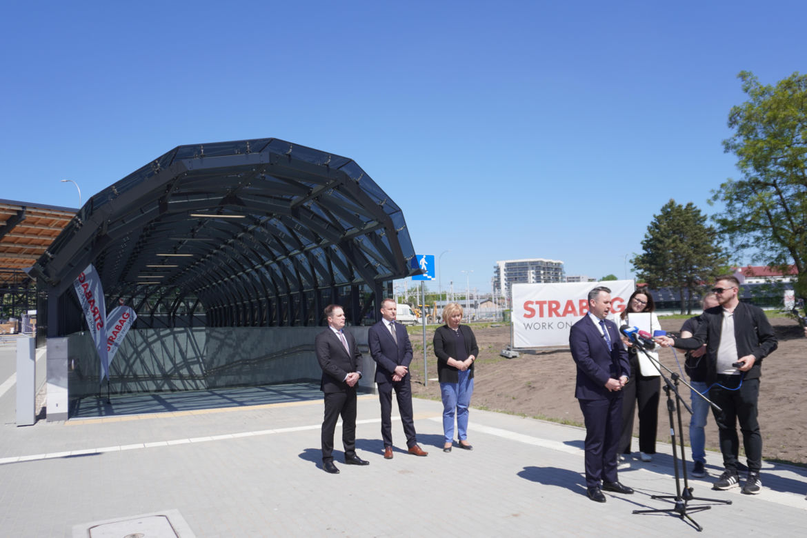 Tunel pieszo-rowerowy przy dworcu PKP w Białymstoku