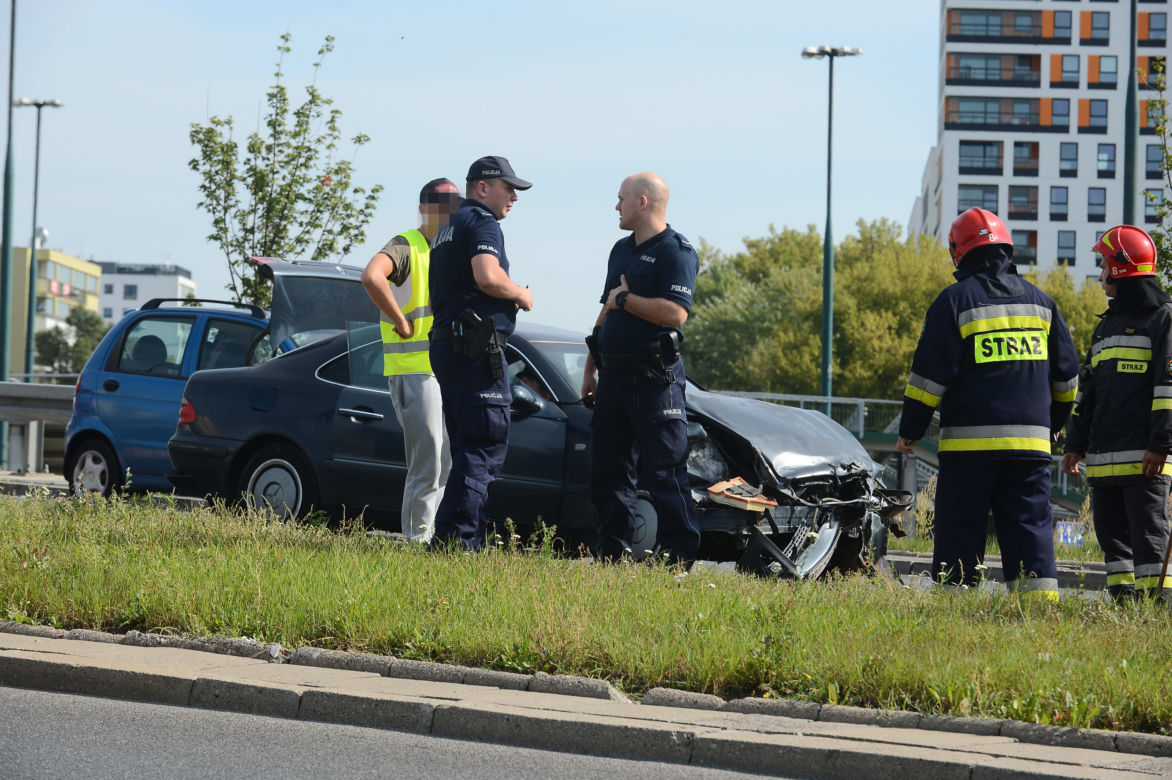 Wypadek na Ostrobramskiej