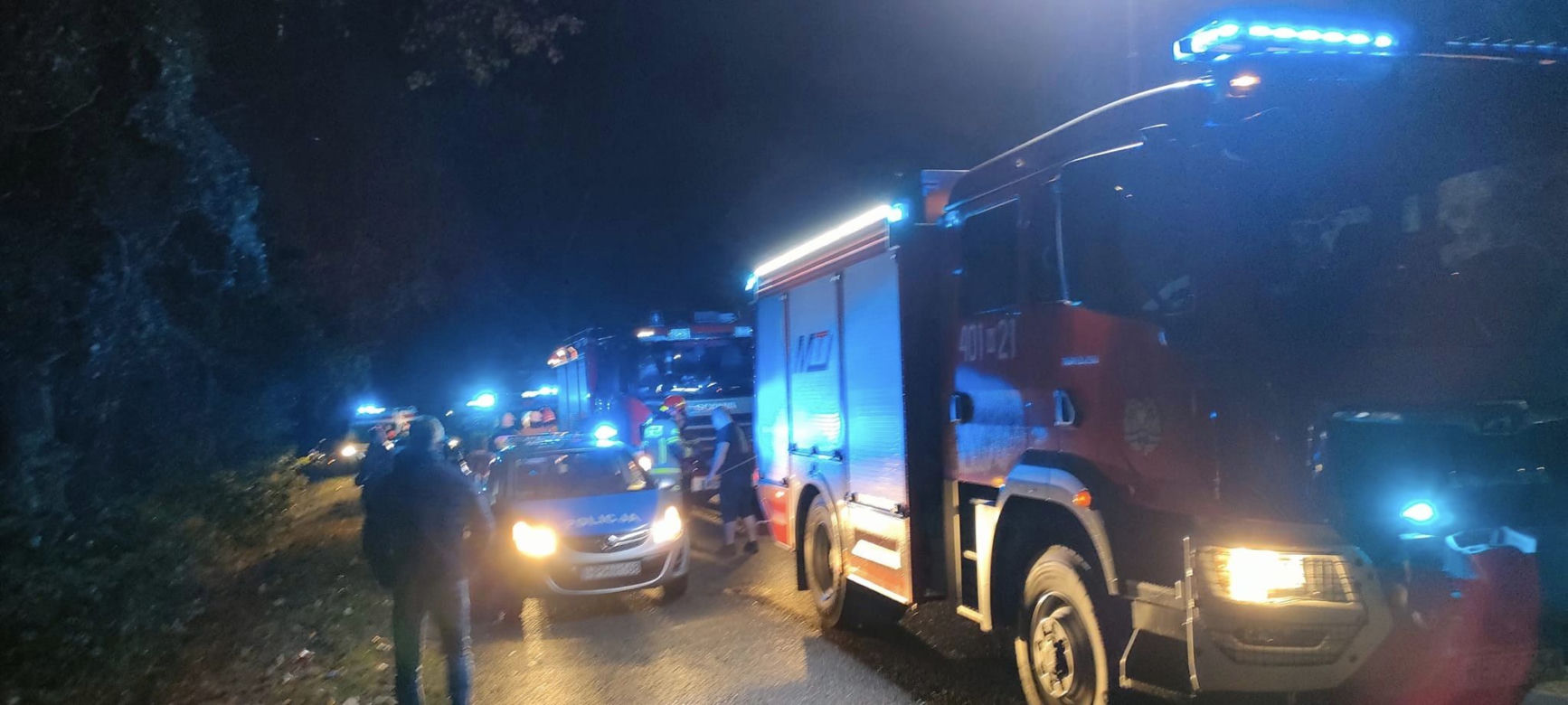 Groźny wypadek w miejscowości Zachmiel pod Białobrzegami
