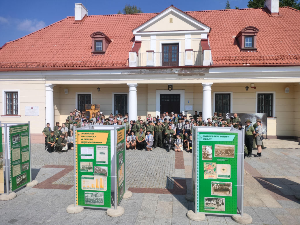 Wystawa „Nasze zuchy… Z dziejów ZHP Chorągwi Białostockiej” z okazji 100-lecia Chorągwi.