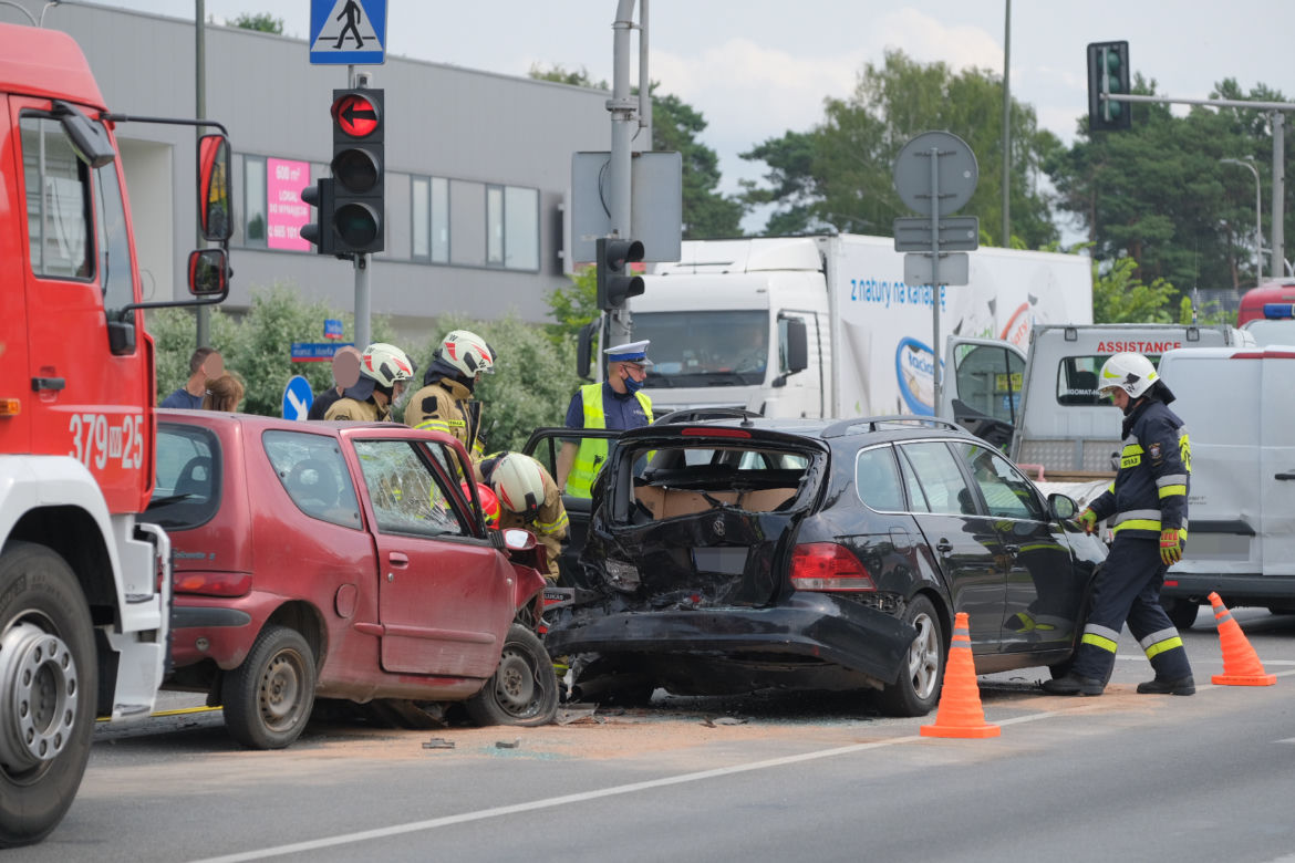 Tragiczny wypadek na Trakcie Brzeskim! Jedna osoba nie żyje!