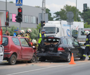 Tragiczny wypadek na Trakcie Brzeskim! Jedna osoba nie żyje!