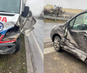 Poznań: Wypadek z udziałem karetki! Ku przestrodze