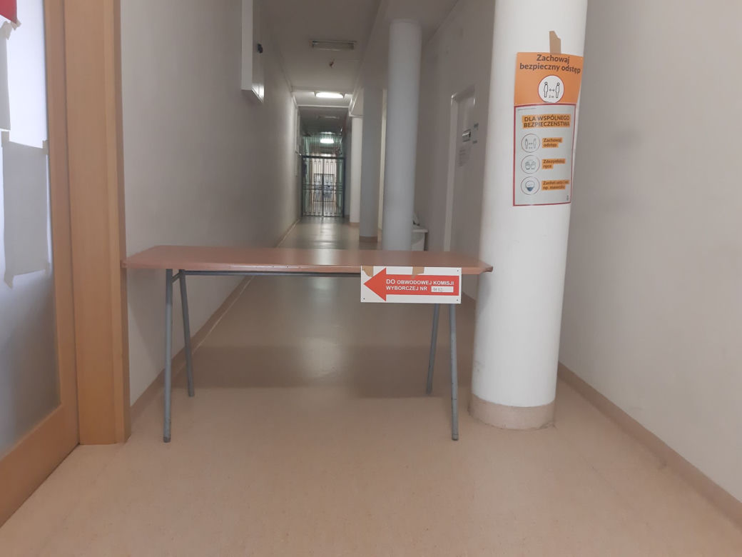 Wybory 2020 Komisja wyborcza w szpitalu