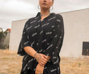 Demi Lovato w różowych włosach