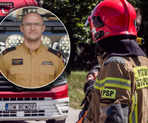 Był po służbie, ale ruszył do akcji! Strażak zauważył dym i zapobiegł tragedii