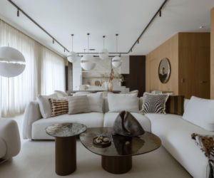 Penthouse w Wilanowie - projekt HOLA Design