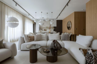 Penthouse w Wilanowie - projekt HOLA Design