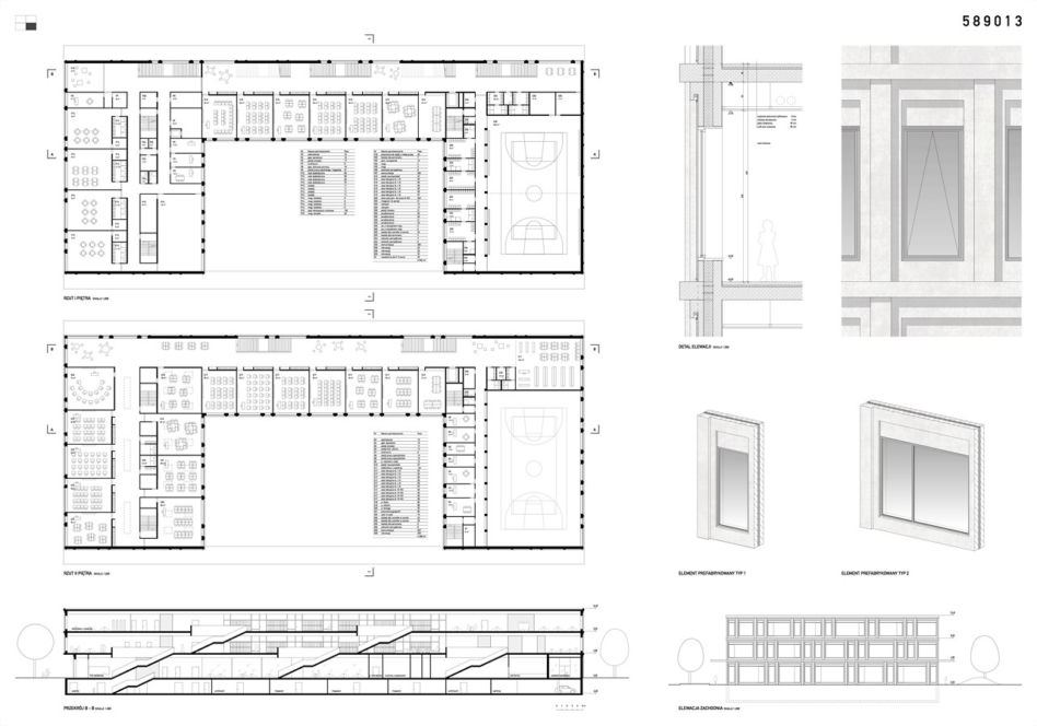 Architektura, która uczy – wyniki konkursu na projekt szkoły przy ul. Zaruby w Warszawie
