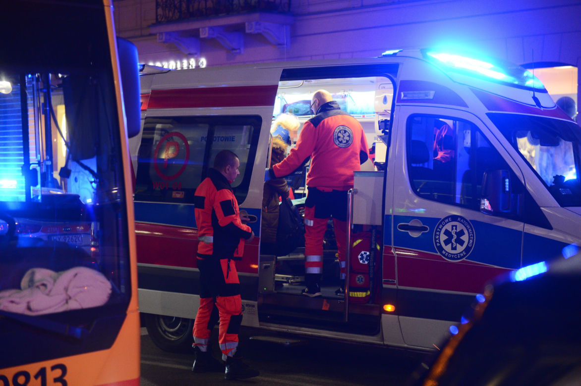 Wypadek autobusu na Nowym Świecie