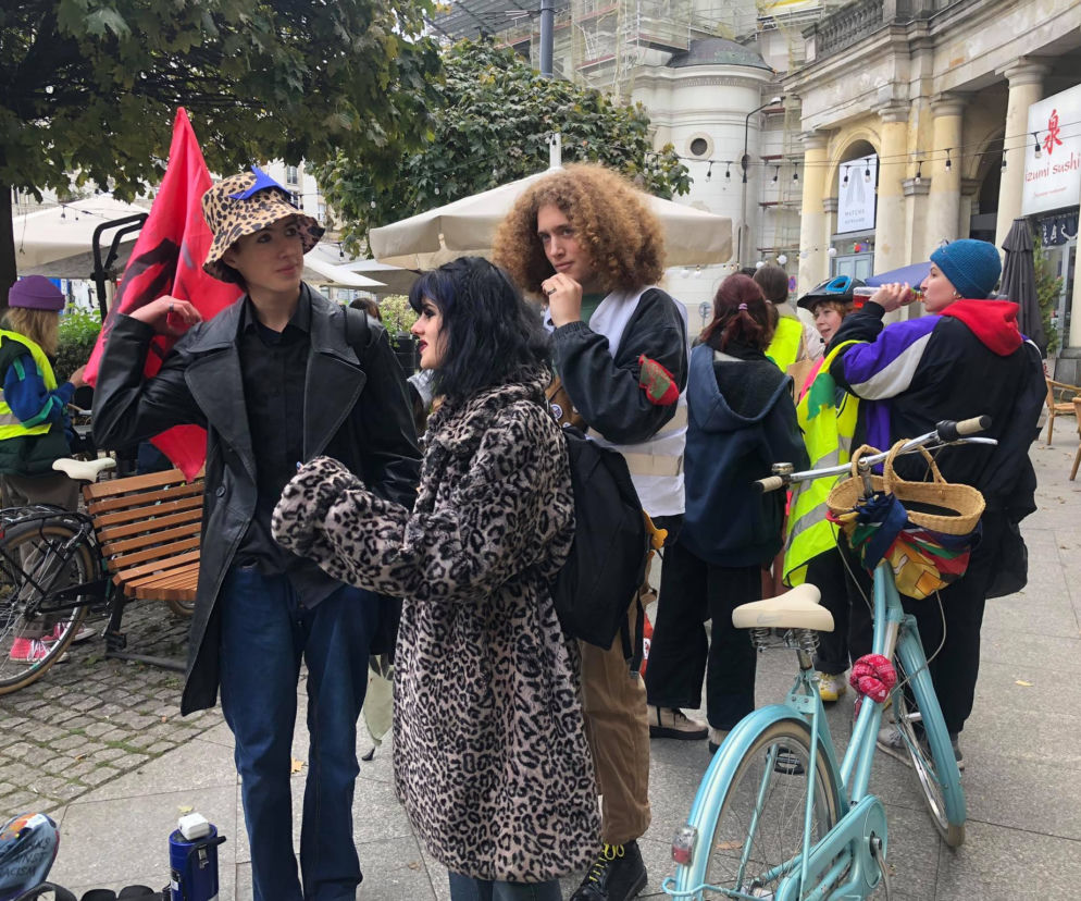 Protest w obronie klimatu w Warszawie
