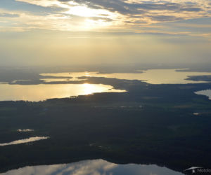 Widoki jak za granicą! Mazury zachwycają z lotu ptaka [ZDJĘCIA]