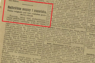 Wieś o „najkrótszej” nazwie sto lat temu leżała w Polsce. Miała... pół litery. W 1926 roku pisała o tym prasa!