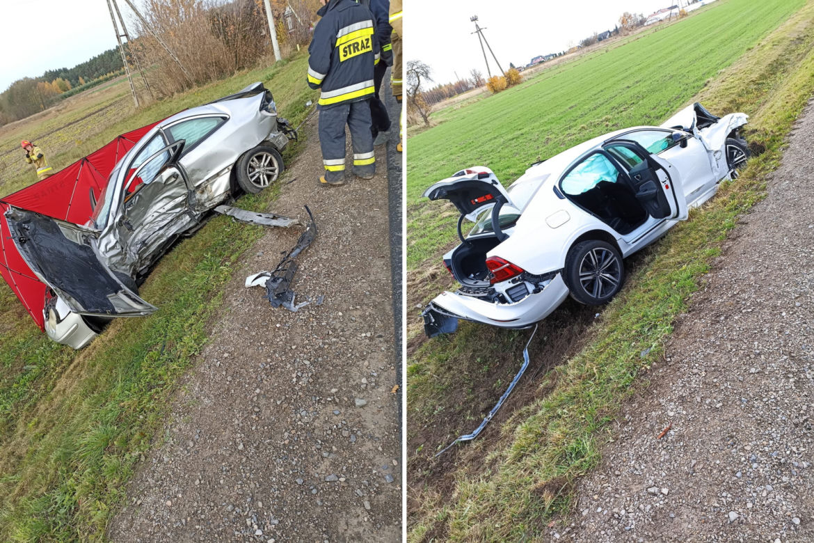 Śmiertelny wypadek w Modrzejowicach. Są zarzuty dla 59-latka. Pędził ponad 150 km/h