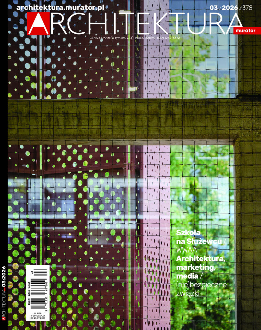 Numer 3/2026 „Architektury-murator”
