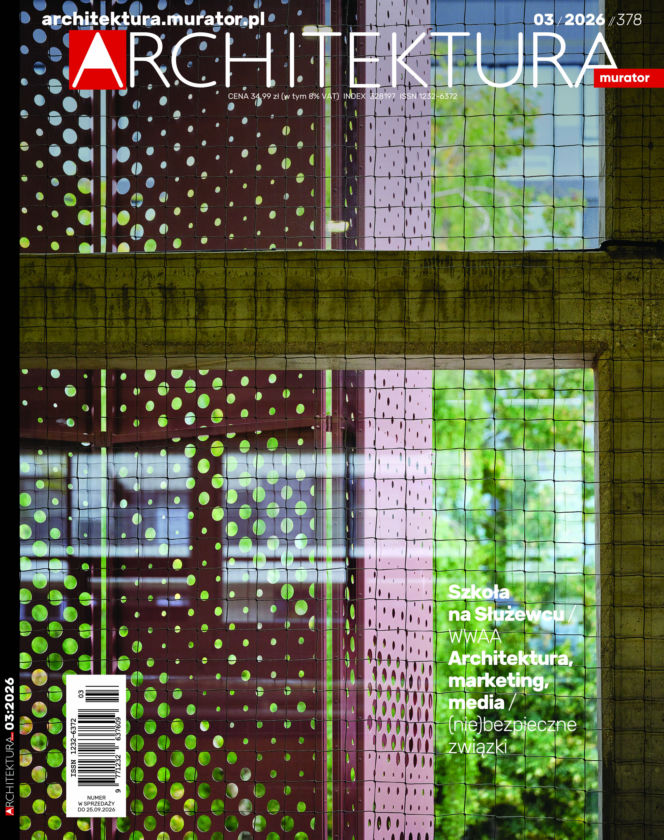 Numer 3/2026 „Architektury-murator”