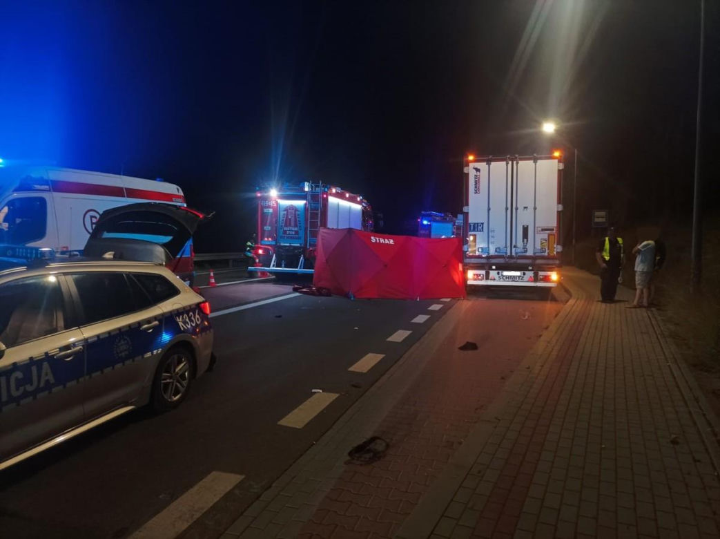 Domaradz. Tragiczny wypadek motocyklisty [GALERIA]