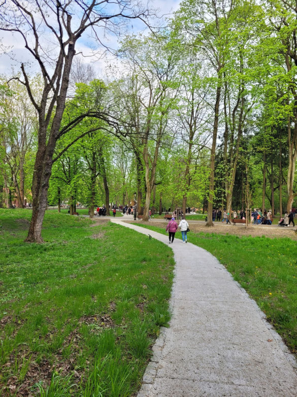 Kraków. Wyremontowany park Bednarskiego oficjalnie otwarty