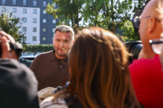 DOPROWADZENIE PREZESA PKOI RADOSŁAWA PIESIEWICZA