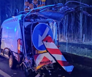 Groźny wypadek pod Zieloną Górą