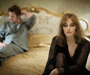 Brad Pitt i Angelina Jolie w filmie Nad morzem