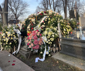 Pogrzeb braci, którzy zginęli w katastrofie śmigłowca pod Rzeszowem